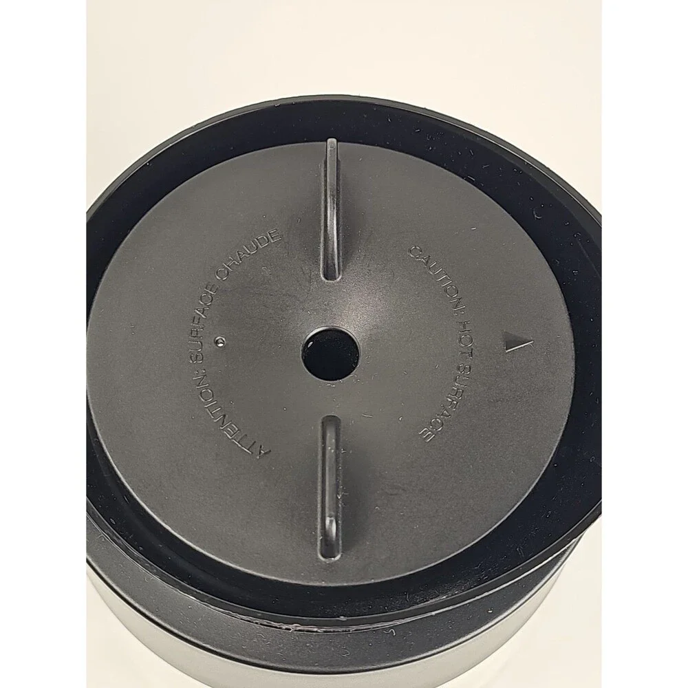 Ninja Glass Coffee Carafe Replacement 10-12 Cup Black Lid Genuine OEM